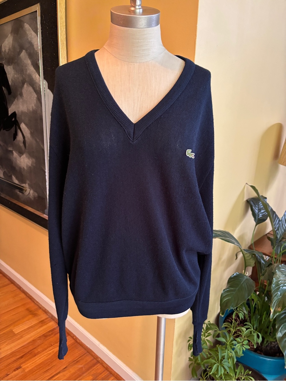 vintage izod lacoste pullover sweater